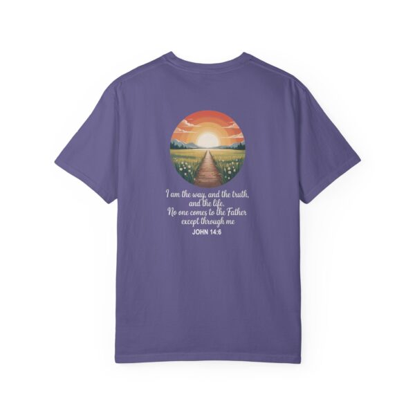 Model of Inspired by the Words of Jesus John 14:6 Christian T-Shirt 64