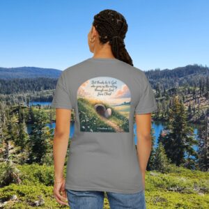Thanks Be to God Christian T-Shirt - 1 Corinthians 15:57 - Image 22