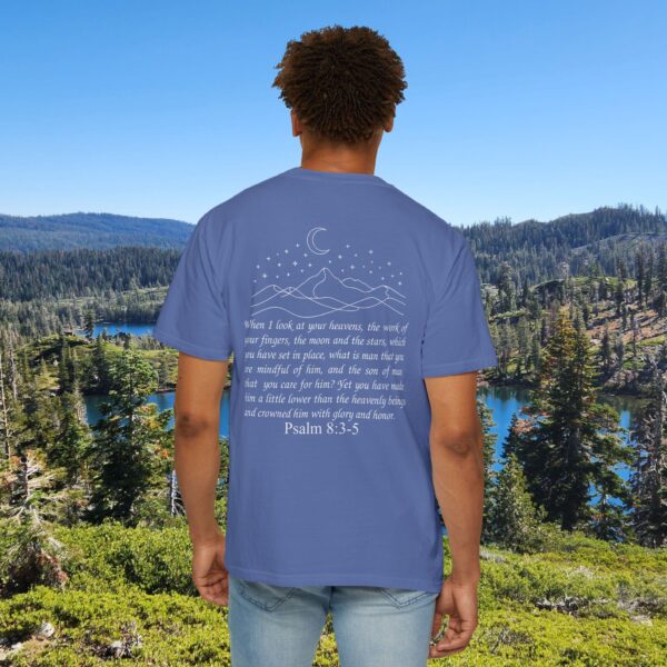 Model of Crowned with Glory and Honor Christian T-Shirt, Psalm 8:3-5 42