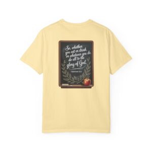 Christian Teacher T-Shirt 1 Corinthians 10:31 - Do All to the Glory of God - Image 15