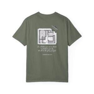 Christian Architecture T-Shirt 1 Corinthians 10:31 - Do All to the Glory of God - Image 18