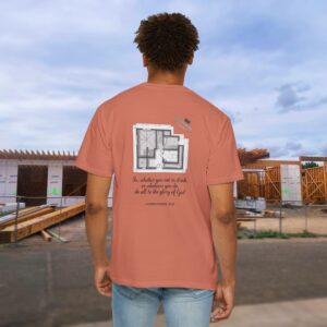 Christian Architecture T-Shirt 1 Corinthians 10:31 - Do All to the Glory of God - Image 7
