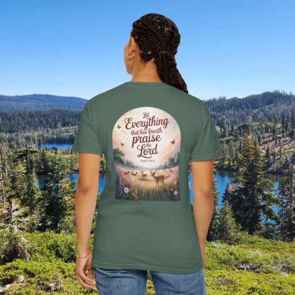 Model of Let Everything Praise the Lord Christian T-Shirt - Psalm 150:60 30