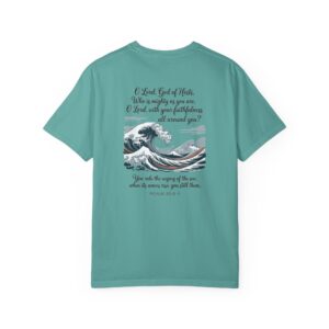 You Rule the Raging Sea Christian T-Shirt Psalm 89:8-9 - Image 3