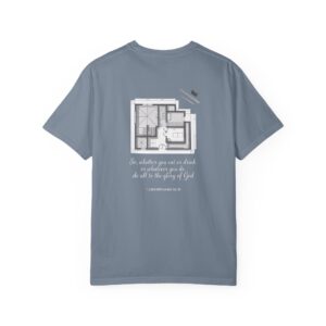 Christian Architecture T-Shirt 1 Corinthians 10:31 - Do All to the Glory of God - Image 3