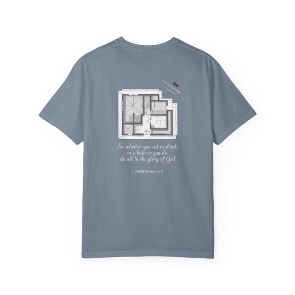 Model of Christian Architecture T-Shirt 1 Corinthians 10:31 - Do All to the Glory of God 4