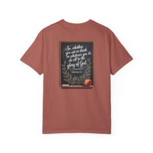 Christian Teacher T-Shirt 1 Corinthians 10:31 - Do All to the Glory of God - Image 36