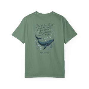 Praise the Lord from the Earth Christian T-Shirt - Psalm 148:7 - Image 18