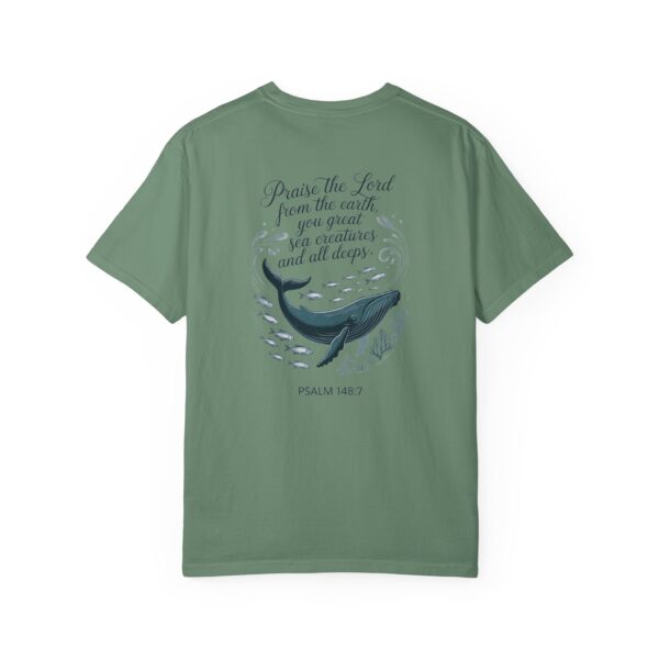 Model of Praise the Lord from the Earth Christian T-Shirt - Psalm 148:7 34