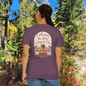 I Will Praise the Lord as Long as I Live Christian T-Shirt - Psalm 146:2 Thanksgiving Tee - Image 26