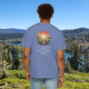 Inspired by the Words of Jesus John 14:6 Christian T-Shirt - Image 19