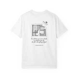 Christian Architecture T-Shirt 1 Corinthians 10:31 - Do All to the Glory of God - Image 6