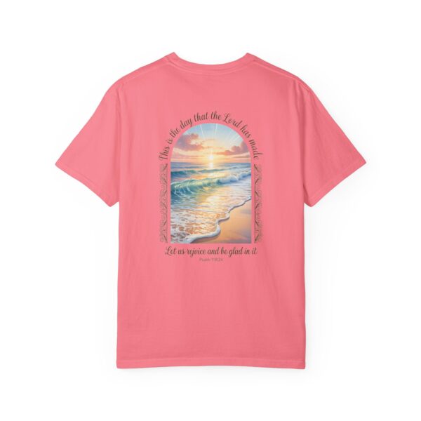 Model of The Day the Lord Has Made Christian T-Shirt - Psalm 118:24 42