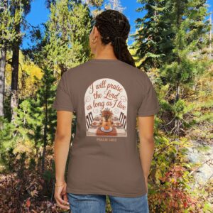 I Will Praise the Lord as Long as I Live Christian T-Shirt - Psalm 146:2 Thanksgiving Tee - Image 11