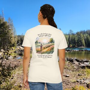 Fear Not I Am The One That Helps You Christian T-Shirt - Isaiah 41:13 77 Fear Not I Am The One That Helps You Christian T-Shirt - Isaiah 41:13 - Image 4