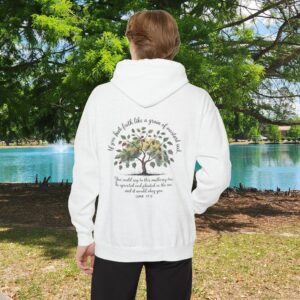 Faith as Small as a Seed Can Change Everything Christian Hoodie - Image 2