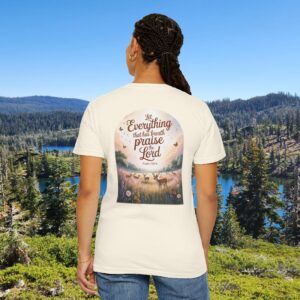 Let Everything Praise the Lord Christian T-Shirt - Psalm 150:60 - Image 4