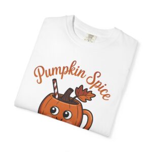 Pumpkin Spice & Jesus Christ Fall Christian T-Shirt - Image 7