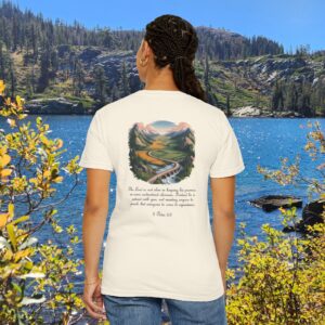The Lord is Not Slow in Keeping His Promises Christian T-Shirt - 2 Peter 3:9 69 The Lord is Not Slow in Keeping His Promises Christian T-Shirt - 2 Peter 3:9 - Image 2