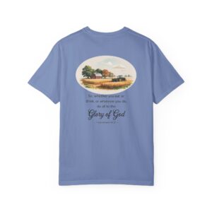 Christian Farmer T-Shirt 1 Corinthians 10:31 -  Do All to the Glory of God - Image 16
