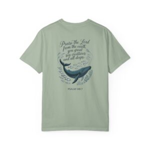 Praise the Lord from the Earth Christian T-Shirt - Psalm 148:7 - Image 15