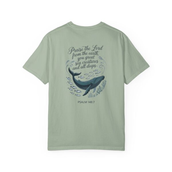 Model of Praise the Lord from the Earth Christian T-Shirt - Psalm 148:7 28