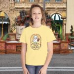 Model of The Only Ghost I Need is the Holy Ghost Kids Christian T-Shirt 84