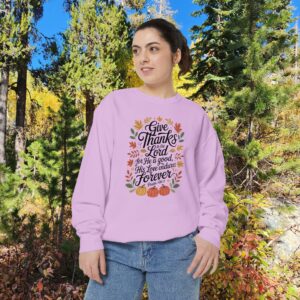 Give Thanks to the Lord Christian Sweatshirt - Image 26