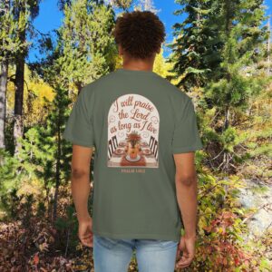 I Will Praise the Lord as Long as I Live Christian T-Shirt - Psalm 146:2 Thanksgiving Tee - Image 13