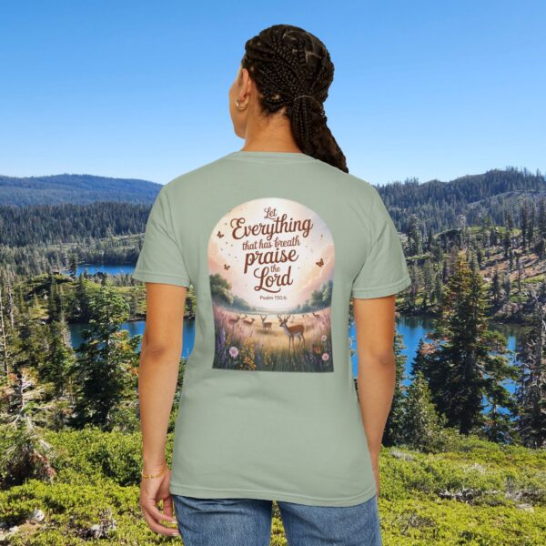 Model of Let Everything Praise the Lord Christian T-Shirt - Psalm 150:60 24