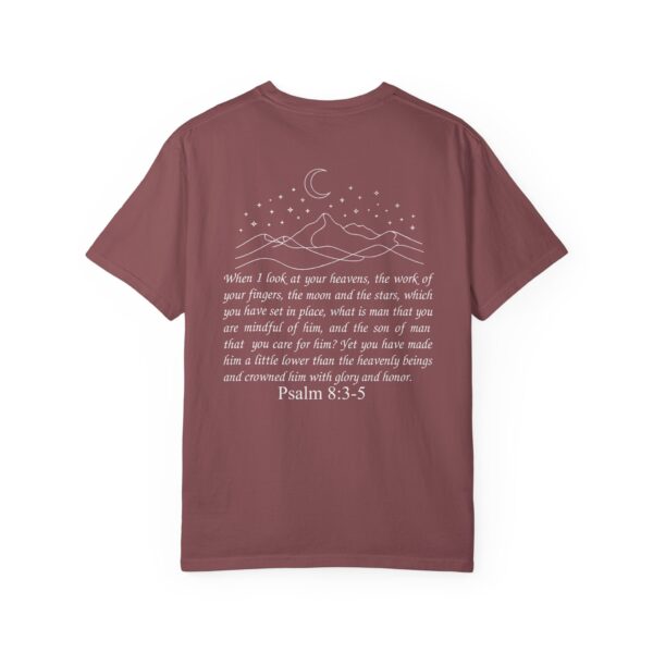 Model of Crowned with Glory and Honor Christian T-Shirt, Psalm 8:3-5 22