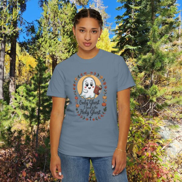 Model of Christian Holy Ghost Halloween T-Shirt 50