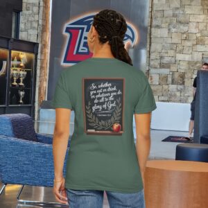 Christian Teacher T-Shirt 1 Corinthians 10:31 - Do All to the Glory of God - Image 1