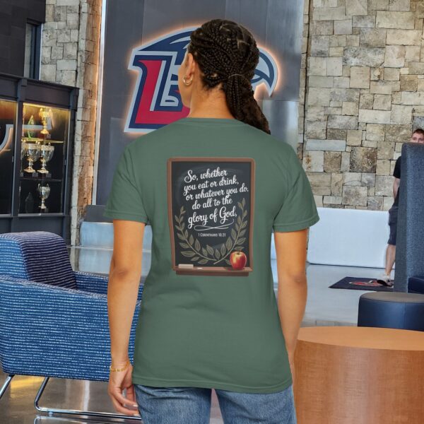 Model of Christian Teacher T-Shirt 1 Corinthians 10:31 - Do All to the Glory of God 1