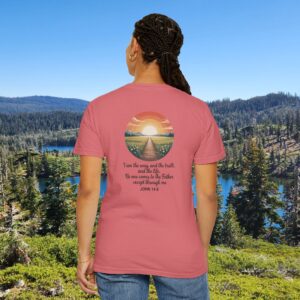 Inspired by the Words of Jesus John 14:6 Christian T-Shirt - Image 35