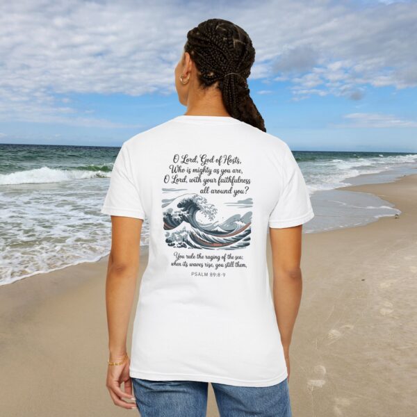 Model of You Rule the Raging Sea Christian T-Shirt Psalm 89:8-9 8
