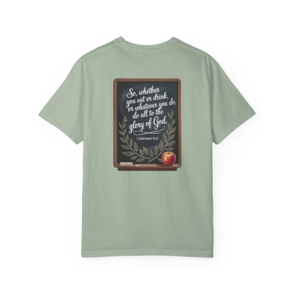 Model of Christian Teacher T-Shirt 1 Corinthians 10:31 - Do All to the Glory of God 34