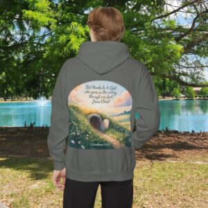 Thanks Be To God Christian Hoodie - Easter Resurrection Hoodie - Image 7