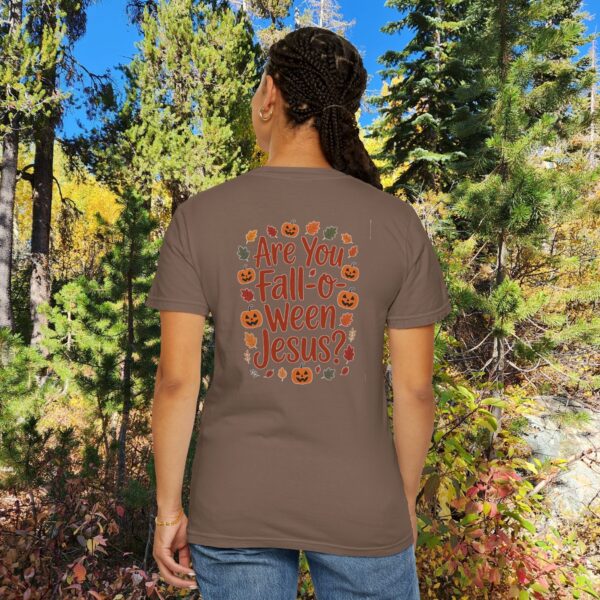 Model of Are you Fall-O-Ween Jesus Christian T-Shirt 24