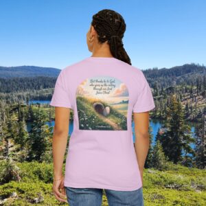 Thanks Be to God Christian T-Shirt - 1 Corinthians 15:57 - Image 28