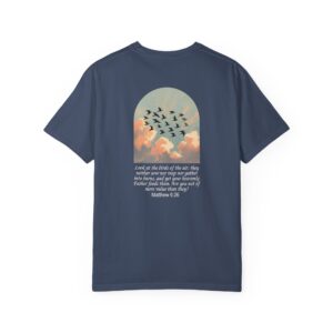 Look at the Birds of the Air Christian T-Shirt - Matthew 6:26 88 Look at the Birds of the Air Christian T-Shirt - Matthew 6:26 - Image 21