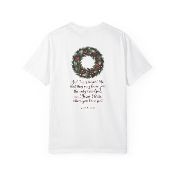 Model of They May Know You Christian T-Shirt - John 17:3 10