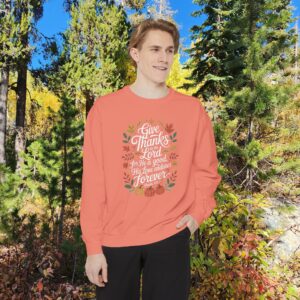 Give Thanks to the Lord Christian Sweatshirt - Image 9