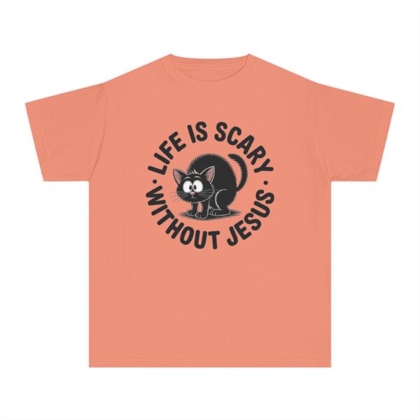 Model of Life is Scary Youth Midweight Tee 12