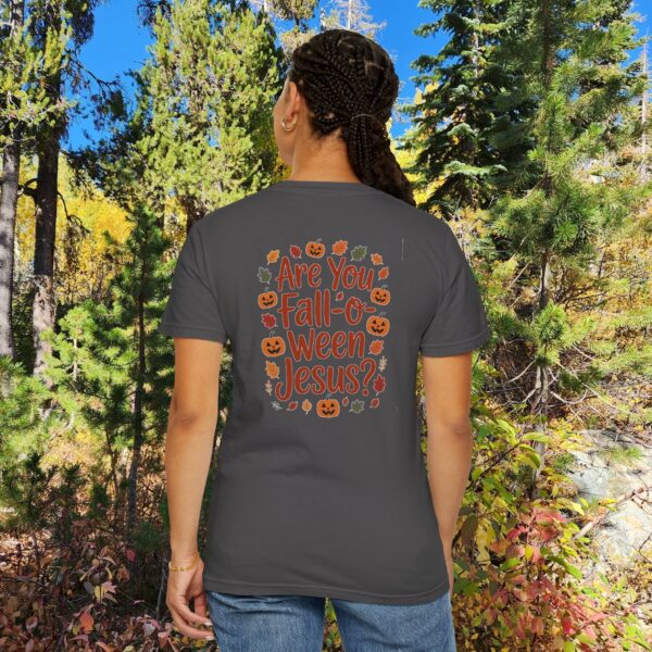 Model of Are you Fall-O-Ween Jesus Christian T-Shirt 54