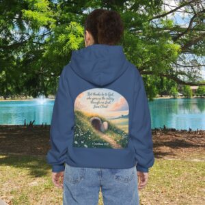 Thanks Be To God Christian Hoodie - Easter Resurrection Hoodie - Image 13