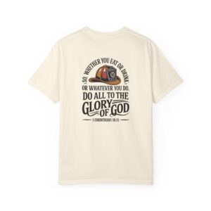 Christian Firefighter T-Shirt 1 Corinthians 10:31 - Do All to the Glory of God - Image 6