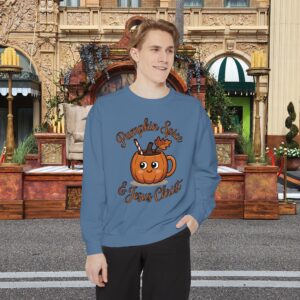Pumpkin Spice and Jesus Christ Fall Christian Sweatshirt - Image 20
