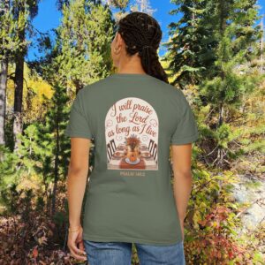I Will Praise the Lord as Long as I Live Christian T-Shirt - Psalm 146:2 Thanksgiving Tee - Image 14