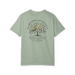 Faith Like a Grain of Mustard Seed Christian T-Shirt - Luke 17:6 - Image 15